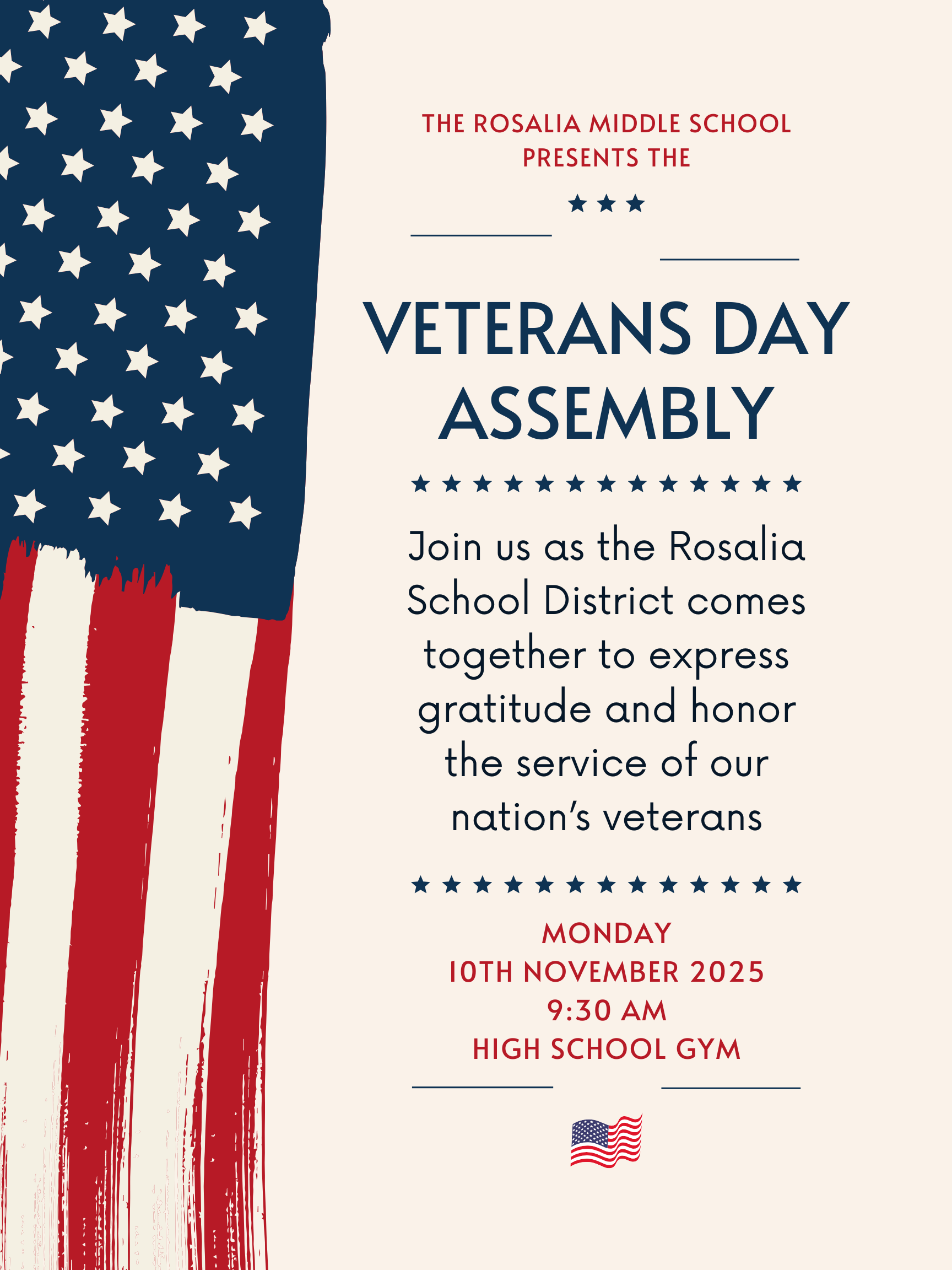 Veterans Day Assembly